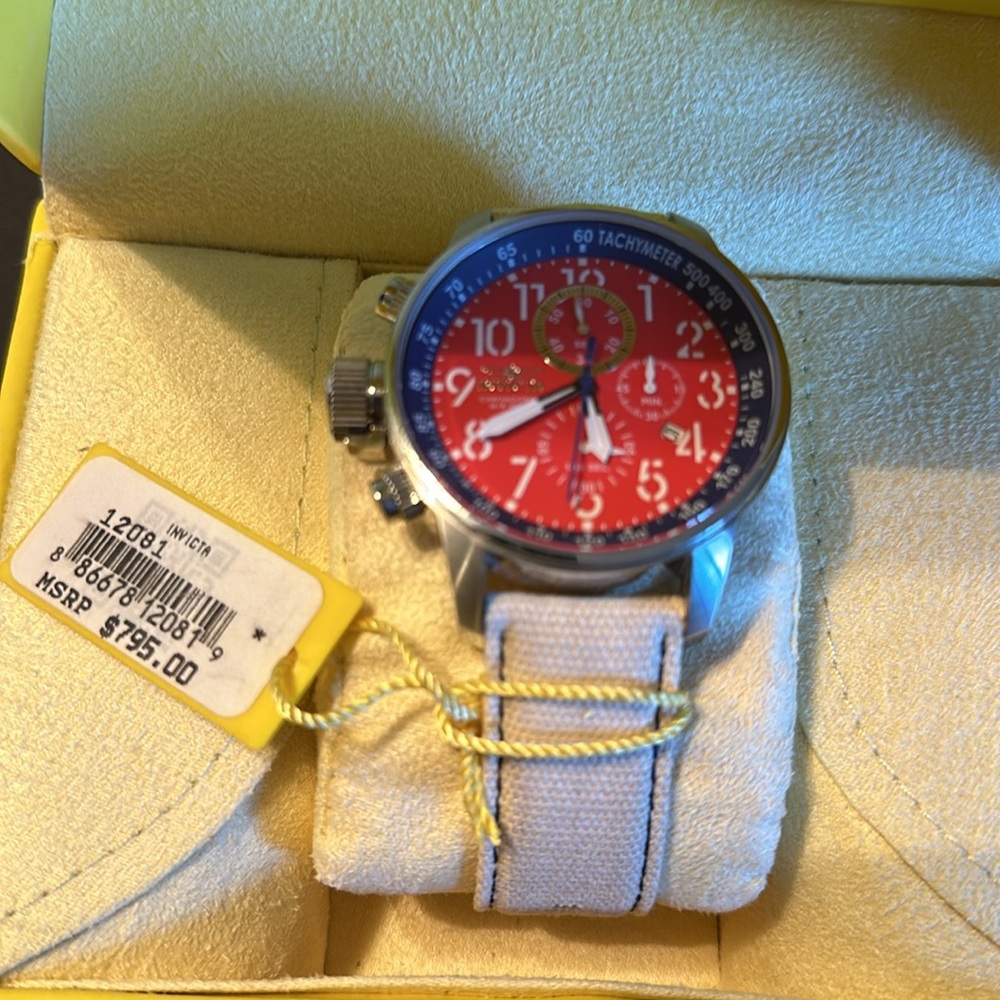 Men’s Invicta Watch I-Force Men Model 12081 - Men's Watch Quartz